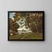 The Path by the Riverbank - Henri-Joseph Harpignies — framed artwork on a wall