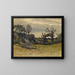 Le Vallon - Henri-Joseph Harpignies — framed artwork on a wall