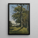 Les Bords de l'Yonne - Henri-Joseph Harpignies — framed artwork on a wall