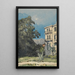 Menton - Henri-Joseph Harpignies — framed artwork on a wall