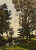 Landscape with Stream - Henri-Joseph Harpignies — artwork view