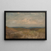 Landscape of Hills - Henri-Joseph Harpignies — framed artwork on a wall