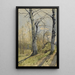 Landscape of a woodland - Henri-Joseph Harpignies — framed artwork on a wall