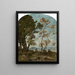 Landscape of the South - Henri-Joseph Harpignies — framed artwork on a wall