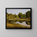 Sunny Landscape - Henri-Joseph Harpignies — framed artwork on a wall