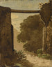 Door - Henri-Joseph Harpignies — artwork view