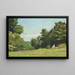 Repos dans la campagne - Henri-Joseph Harpignies — framed artwork on a wall