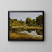 La Rivière - Henri-Joseph Harpignies — framed artwork on a wall