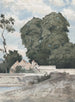 View from the ramparts of Chartres - Henri-Joseph Harpignies — artwork view
