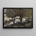 View taken at Cap Martin - Henri-Joseph Harpignies — framed artwork on a wall