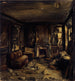 an artist's dressing room at the Opéra-Comique after the fire of May 15, 1887 - Henri Martin Vos — artwork view