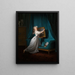 Mademoiselle Rosalie Duthé - Henri-Pierre Danloux — framed artwork on a wall