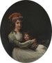 Portrait of a mother and her daughter - Henri-Pierre Danloux — artwork view