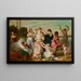 Émondant les ailes de Cupidon - Henri-Pierre Picou — framed artwork on a wall