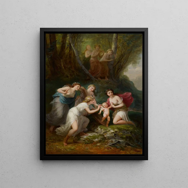 L'amour fait prisonnier - Henri-Pierre Picou — framed artwork on a wall