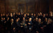 Portrait painting of the members of the French Republican Journalists Association - Henri Adolphe Laissement — artwork view
