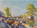 Paris, view of the Pont Neuf - Henri Alphonse Barnoin — artwork view