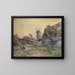 Moulins de Montmartre - Henri Arthur Bonnefoy — framed artwork on a wall