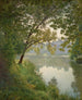 Water's Edge Painting - Henri Biva — artwork view