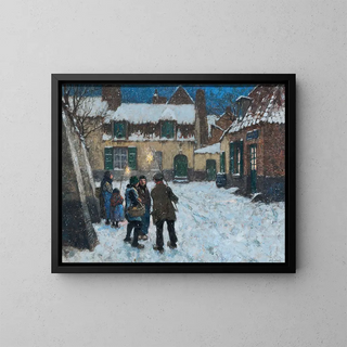The Kings - Henri Cassiers — framed artwork on a wall