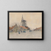 Dans Axel - Henri Cassiers — framed artwork on a wall