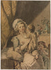 Mother of Two Children - Henri Chevaux — artwork view