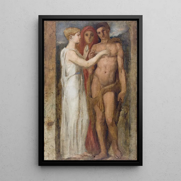 The Thread of Ariadne - Henri Cros — framed artwork on a wall