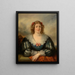 Countess L. H. - Henri De Caisne — framed artwork on a wall