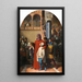 L'Arrestation d'Ugolino - Henri Delaborde — framed artwork on a wall