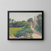 La Route au soleil - Henri Delavalle — framed artwork on a wall