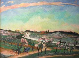 La route de Nîmes - Henri Doucet — artwork view