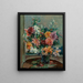 Summer Bouquet Painting - Henri Epstein — framed artwork on a wall