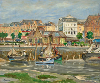 View of the port - Henri Epstein — artwork view