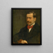 Count Aymer de la Chevalerie - Henri Evenepoel — framed artwork on a wall