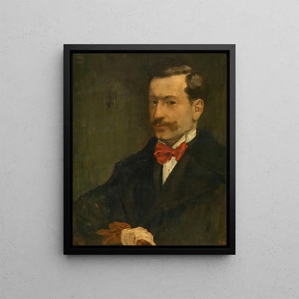 Count Aymer de la Chevalerie - Henri Evenepoel — framed artwork on a wall
