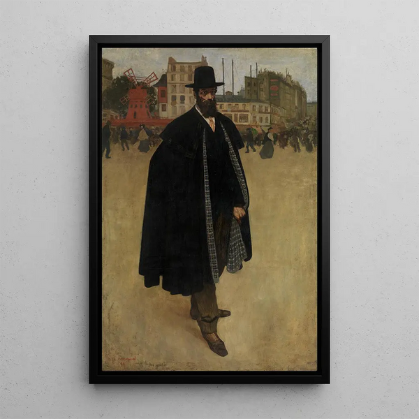 L'Espagnol à Paris - Henri Evenepoel — framed artwork on a wall