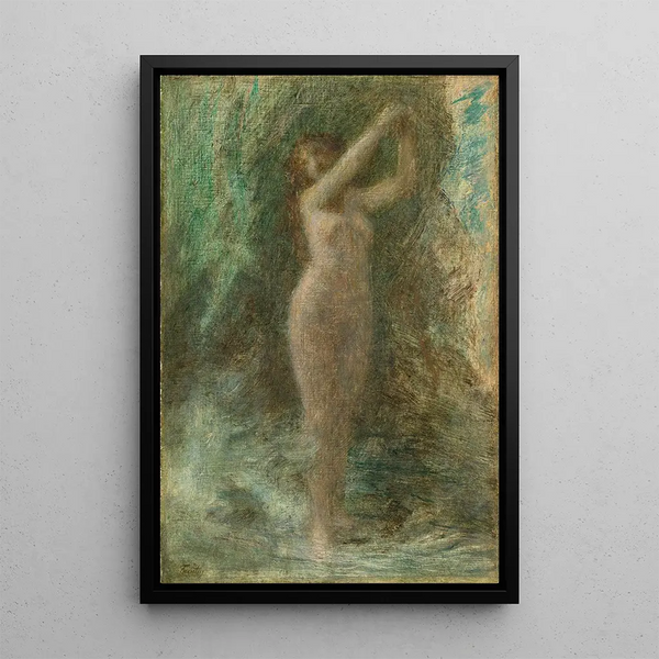 Andromeda - Henri Fantin-Latour — framed artwork on a wall