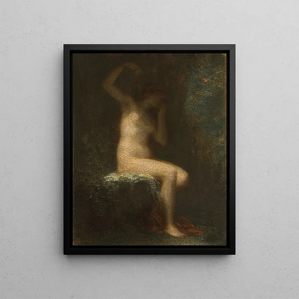 Ariane abandonnée - Henri Fantin-Latour — framed artwork on a wall