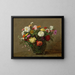 Bouquet de jardin - Henri Fantin-Latour — framed artwork on a wall