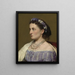 Duchess of Fitz-James - Henri Fantin-Latour — framed artwork on a wall