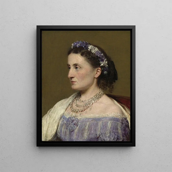 Duchess of Fitz-James - Henri Fantin-Latour — framed artwork on a wall
