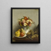 Flowers and Fruits - Henri Fantin-Latour — framed artwork on a wall