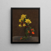 Jonquils and Nasturtiums - Henri Fantin-Latour — framed artwork on a wall