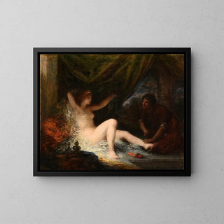 The Sunrise - Henri Fantin-Latour — framed artwork on a wall