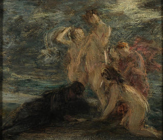 The Pot and the Muses - Henri Fantin-Latour — artwork view