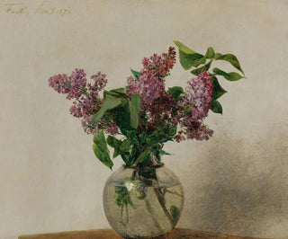 Lilac Painting - Henri Fantin-Latour — artwork view