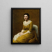 Mlle Sarah Budgett - Henri Fantin-Latour — framed artwork on a wall