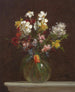 White Narcissus, Hyacinths, and Tulips - Henri Fantin-Latour — artwork view