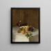 Still life: The carafe - Henri Fantin-Latour — framed artwork on a wall