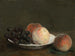 Peaches and Grapes in a Porcelain Bowl - Henri Fantin-Latour — artwork view